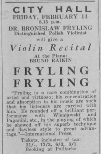 Fryling Recital 1947