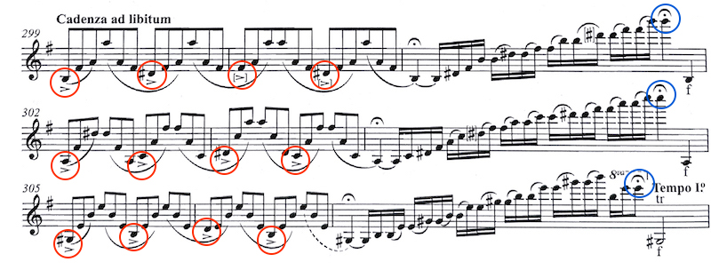 Mendelssohn cadenza