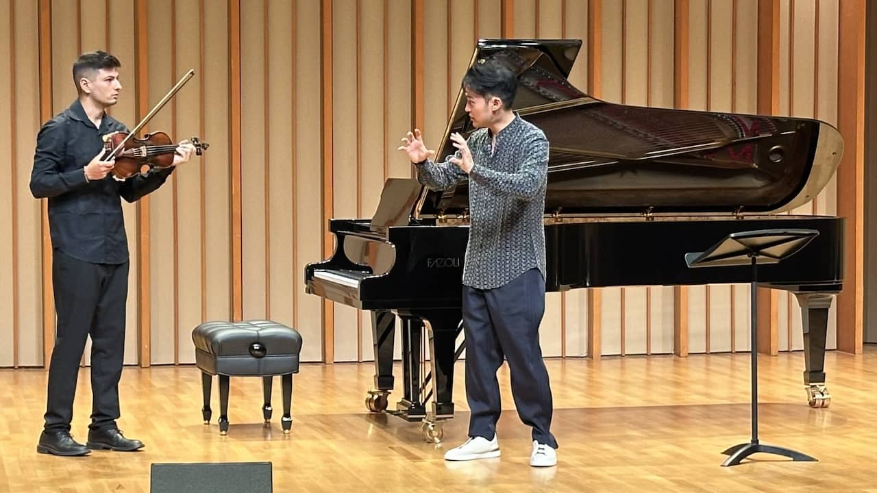 Ray Chen with Platon Bourgiotis