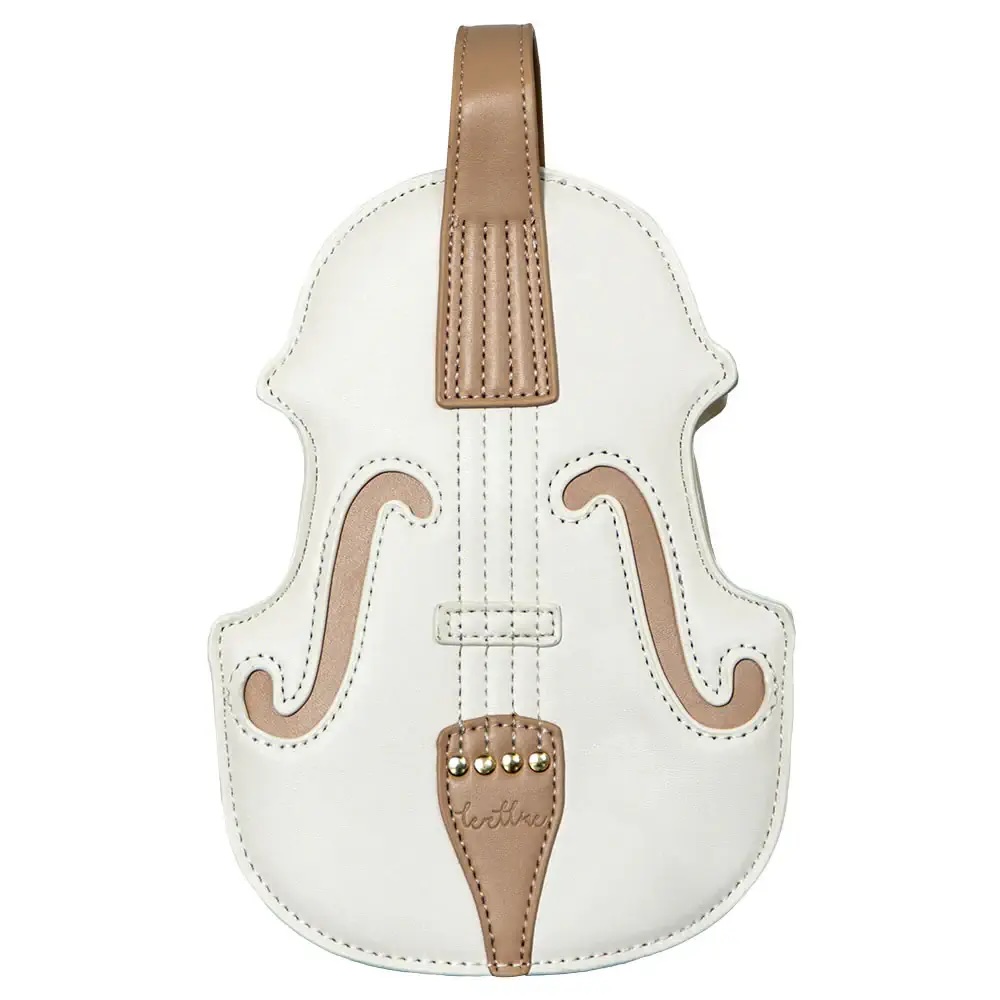 Violin shaped purse