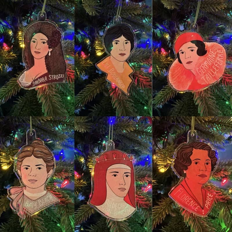 women composers ornaments
