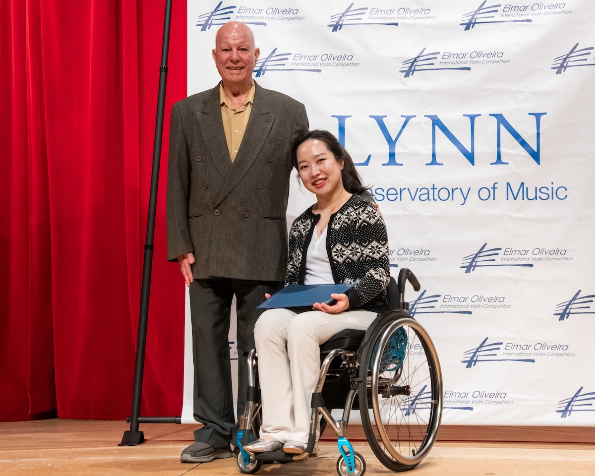 Hyun Jae Lim and Elmar Oliveira