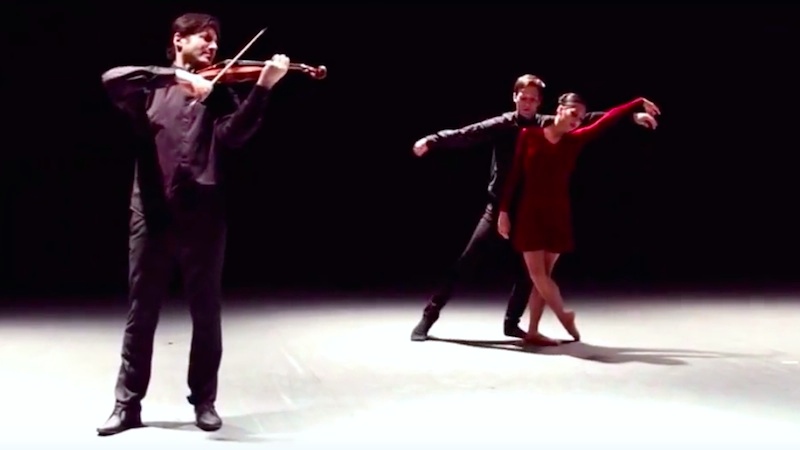Red Violin Caprices Ballet Video: Philippe Quint performs with Joffrey dancers