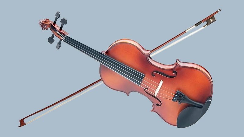 violin-shaped object