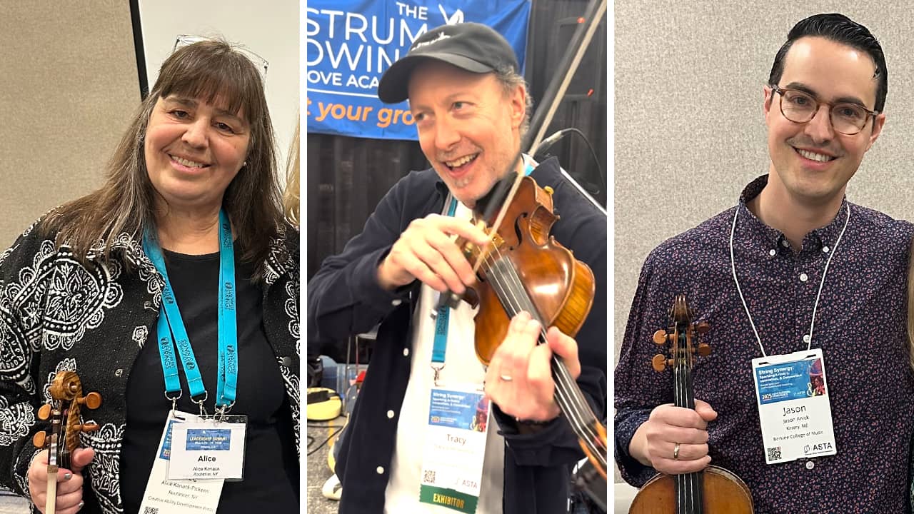 ASTA 2025: Exploring Improvisation with Alice Kanack, Tracy Silverman and Jason Anick