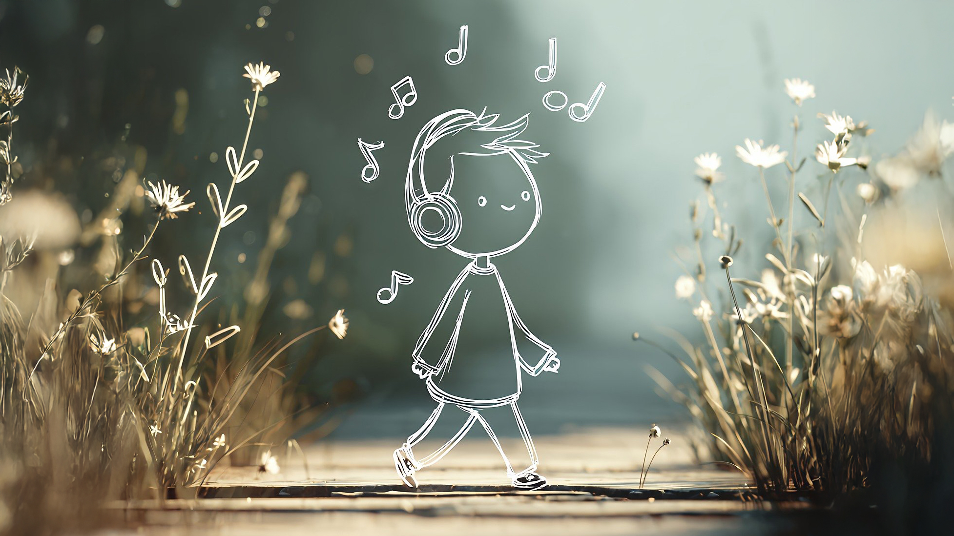 happily oblivious music listener