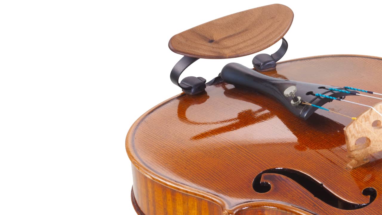 Pirastro KorfkerSpring chin rest on violin